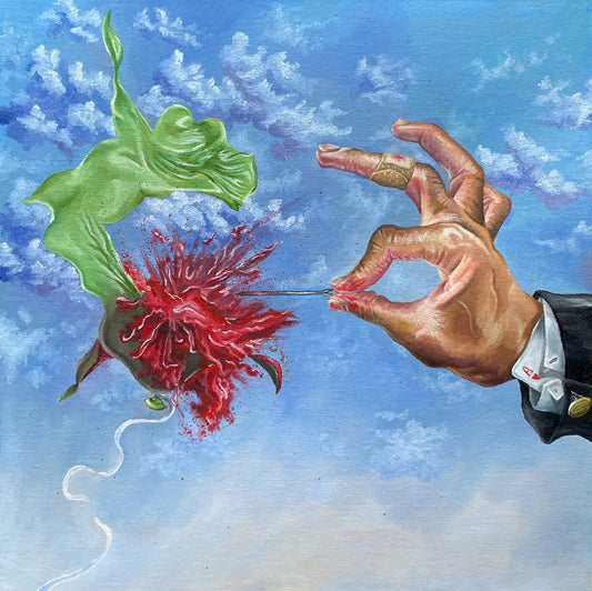 "LIFE IS LIKE A BALLOON" Print