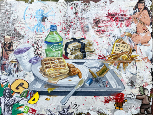 "$OUL FOOD" Print